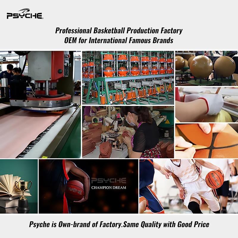 PSYCHE Leather Basketball Official Size 7 Outdoor Basketball Training Basketball Indoor Basketball Game Basketball Ball