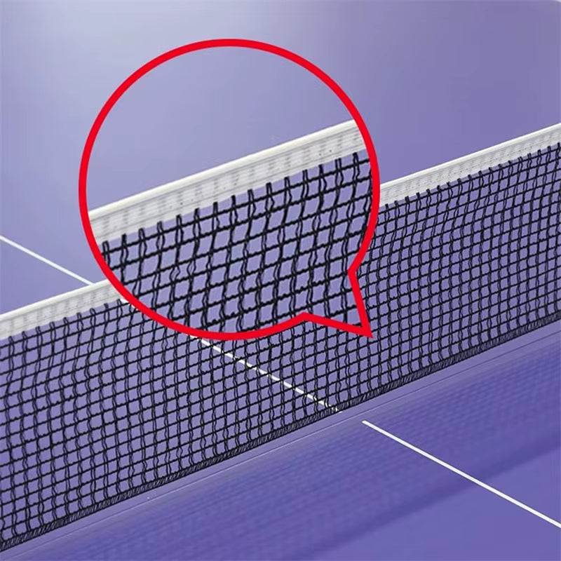 Portable Table Tennis Net Polyester Cotton Polyethylene Table Tennis Mesh Replacement Kit Tennis Table Net Accessories 1Pc