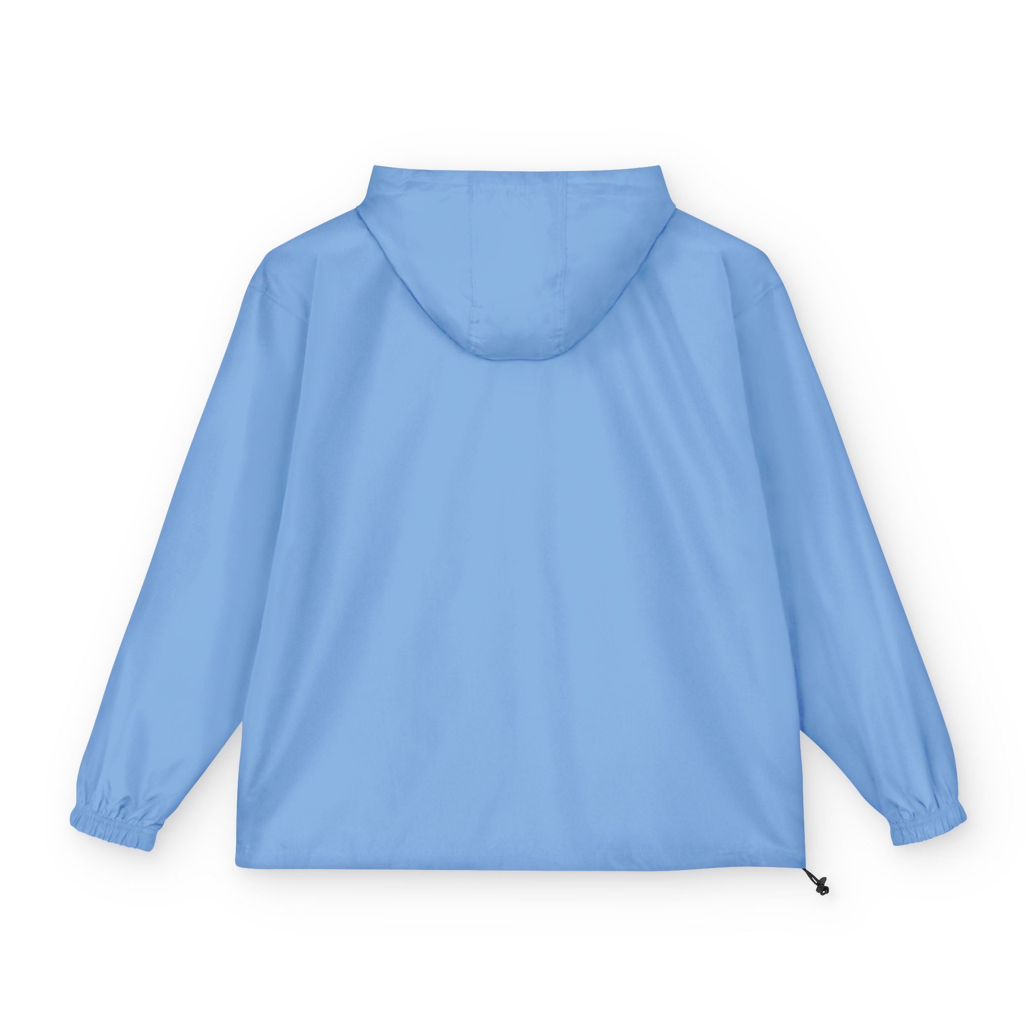 Orange Packable Anorak Jacket — Lightweight Windproof Outdoor Shell