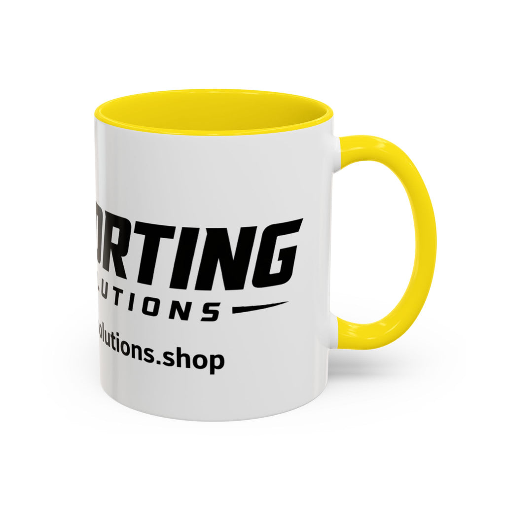 Sporting Solutions Accent Coffee Mug — Sports Fan Gift Mug