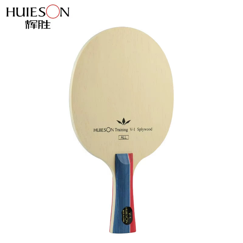 Huieson Professional 5Ply Polar Wood Table Tennis Blade Entry Level Table Tennis Racket Blade for Children Table Tennis Training