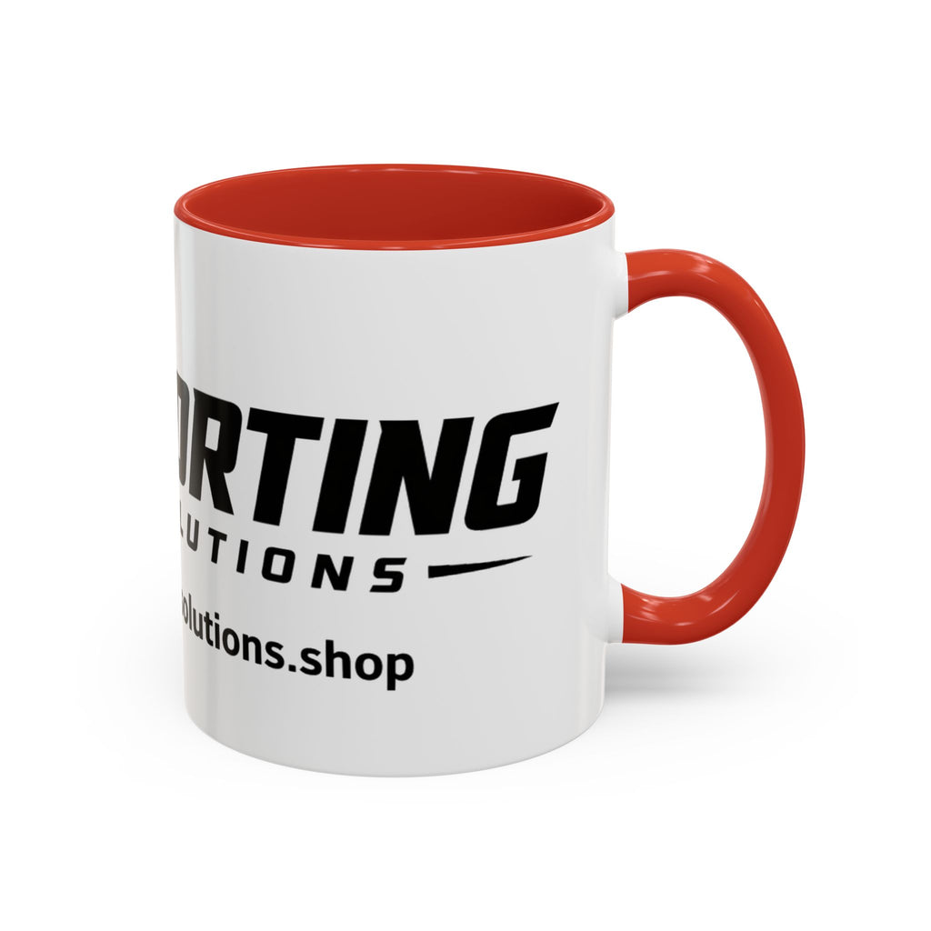 Sporting Solutions Accent Coffee Mug — Sports Fan Gift Mug