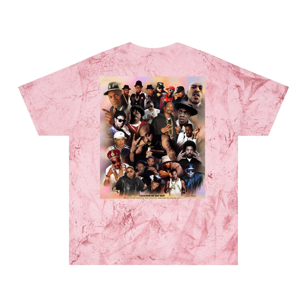 Retro Collage Tee — Vintage Hip-Hop Artist Montage Graphic T-Shirt