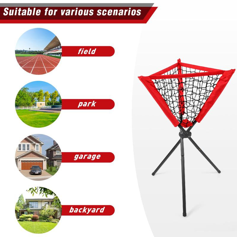 Hikeen Baseball and Softball Portable Travel Baseball Ball Caddy.