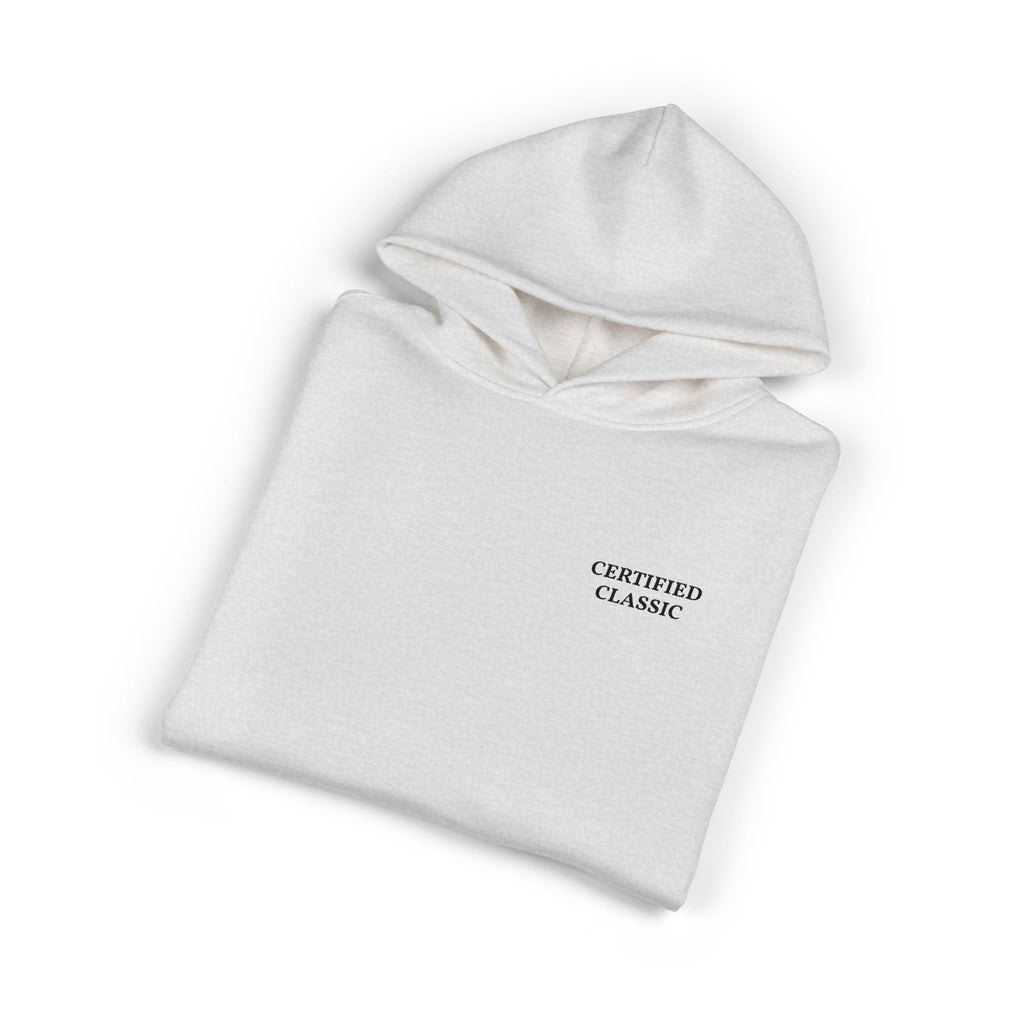 Certified Classic Hoodie — Minimal Vintage Logo Pullover