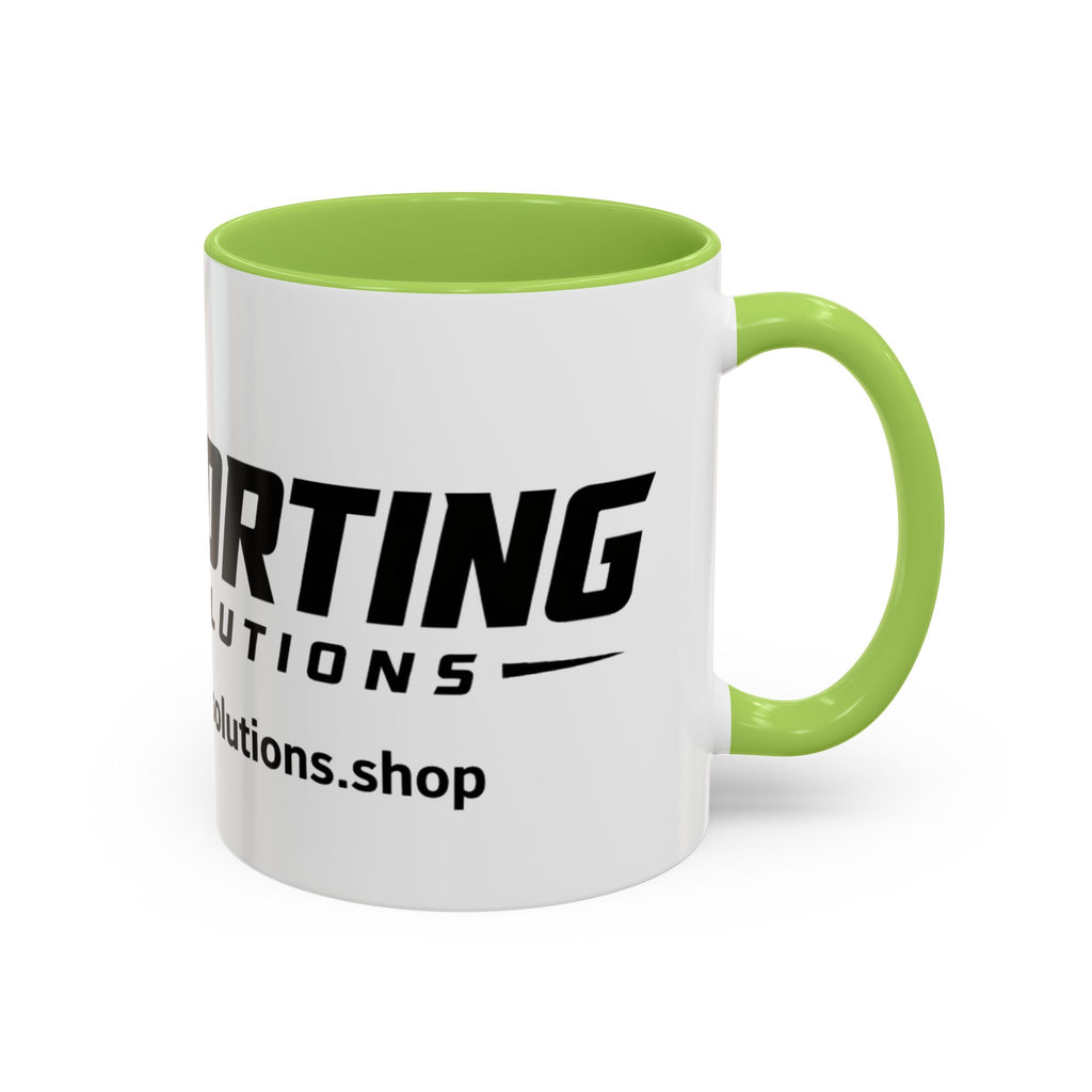 Sporting Solutions Accent Coffee Mug — Sports Fan Gift Mug