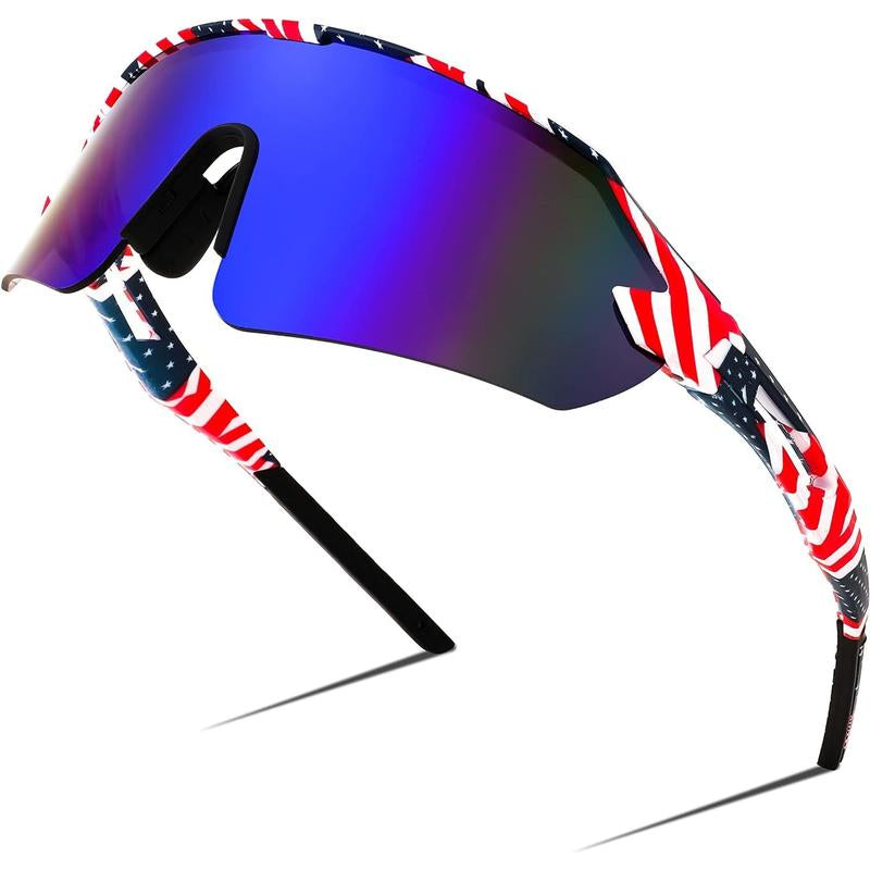 FEISEDY Sports Sunglasses for Men and Women, UV400 Protection Outdoor Cycling Driving Fishing Glasses B2987