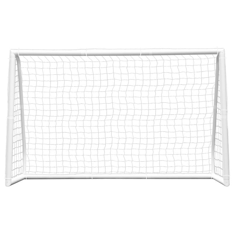 ZENY 8/10/12Ft Soccer Goal Net PVC Frame Soccer Net Portable for Adult Kids Home Outdoor Soccer Training W/Carry Bag