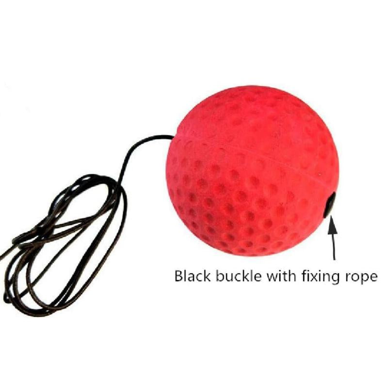 Boxing Reflex Ball Headband, Boxing Reflex Ball - Headband Boxing Ball - Head Mounted Boxing Reaction Ball - Adjustable Boxing Training Ball - Boxing Training Reaction Ball - Boxing Gear Punching Ball