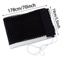 Portable Table Tennis Net Polyester Cotton Polyethylene Table Tennis Mesh Replacement Kit Tennis Table Net Accessories 1Pc