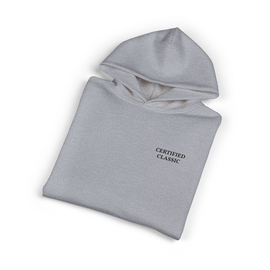 Certified Classic Hoodie — Minimal Vintage Logo Pullover