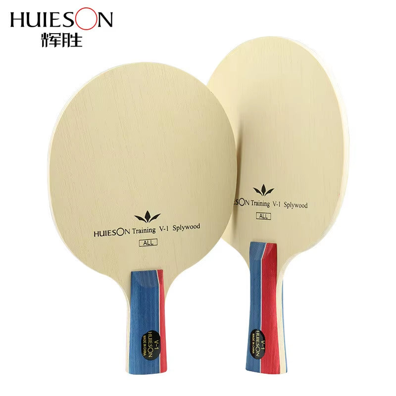 Huieson Professional 5Ply Polar Wood Table Tennis Blade Entry Level Table Tennis Racket Blade for Children Table Tennis Training