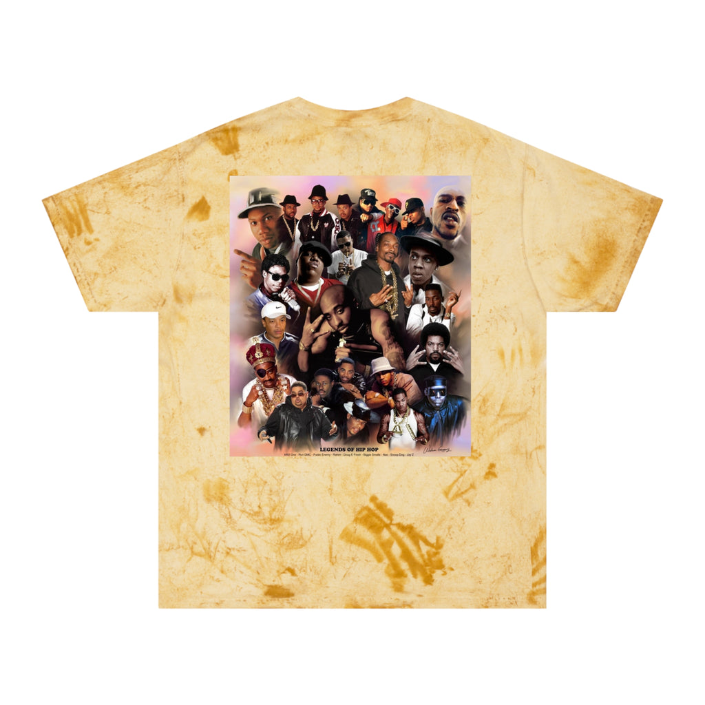 Retro Collage Tee — Vintage Hip-Hop Artist Montage Graphic T-Shirt