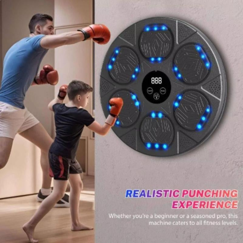2025 New Boxing , Boxing Mount for Kids Adult, Bluetooth Boxing Traineing with Boxing Gloves, Boxing Workout Equipment Target for Home，Parent-Child Games, Office, Gym (Upgrade2.0) Boxing Gloves Boxing Equipment Convenient Attachment Boxing Machine