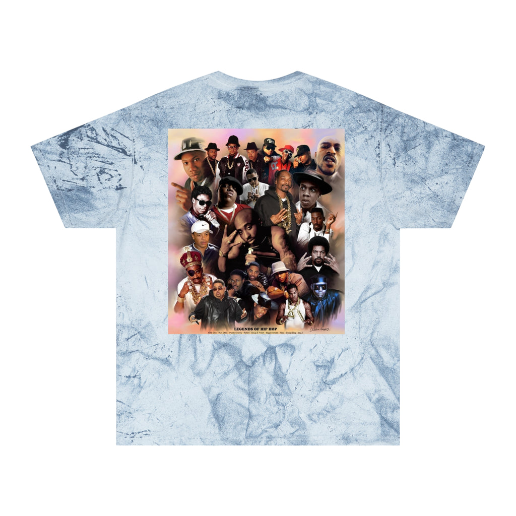 Retro Collage Tee — Vintage Hip-Hop Artist Montage Graphic T-Shirt