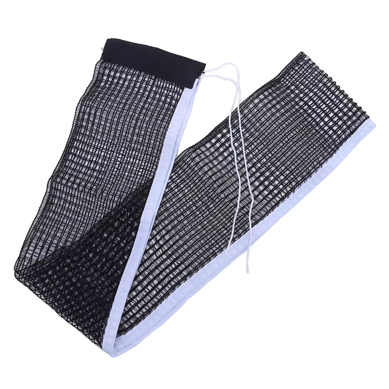 Portable Table Tennis Net Polyester Cotton Polyethylene Table Tennis Mesh Replacement Kit Tennis Table Net Accessories 1Pc