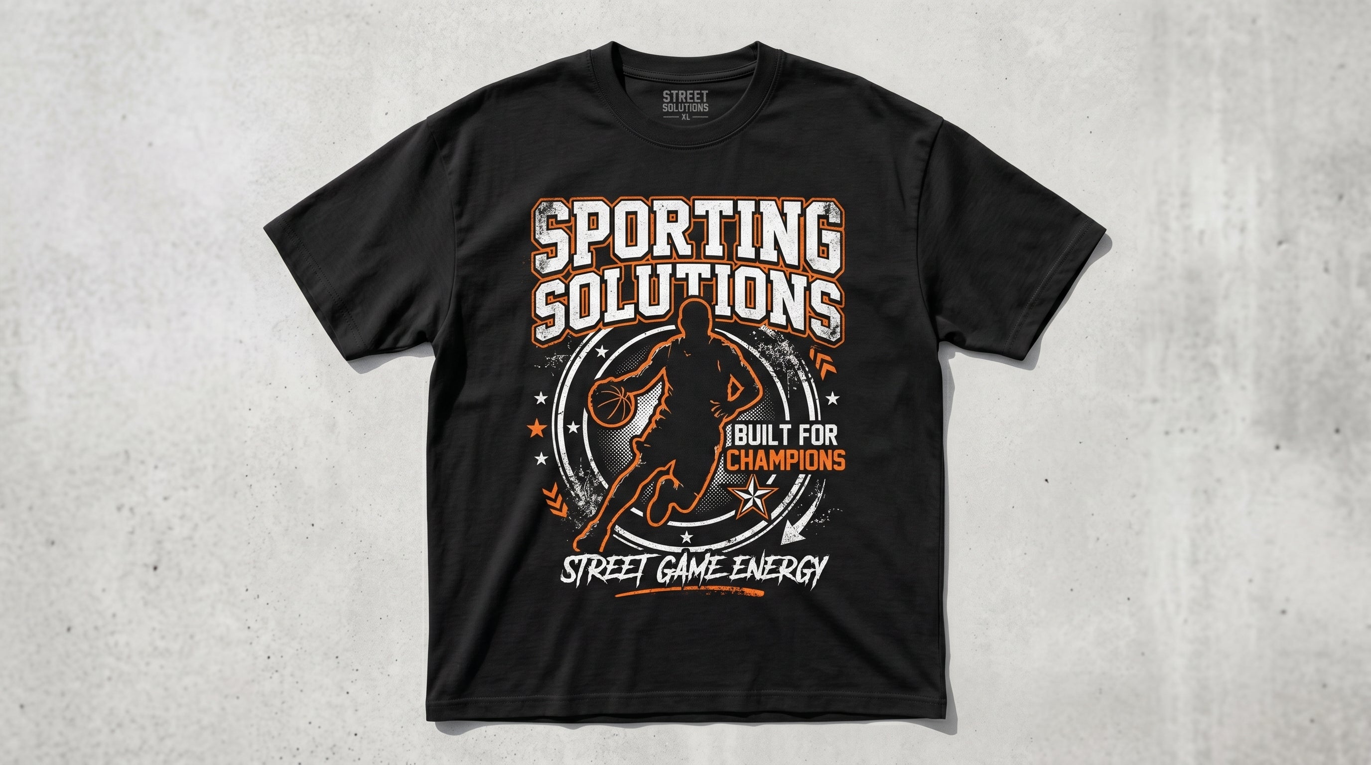 Urban Athletics Legend Never Die Graphic Tee — Men's Streetwear T-Shirt