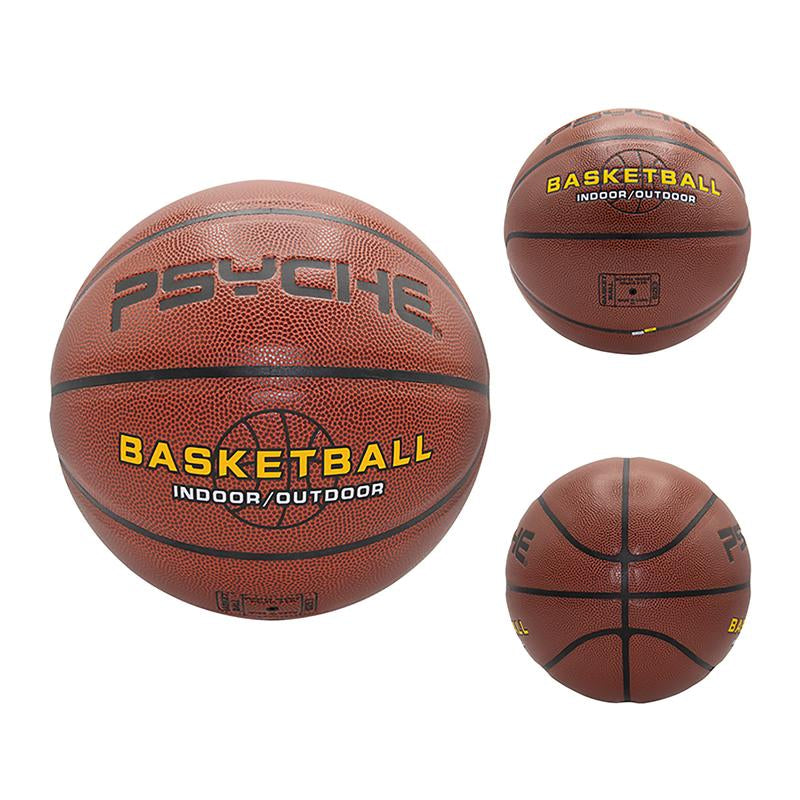 PSYCHE Size 7 Basketball Original Leather Basketball Ball Indoor Outdoor Basketball Games