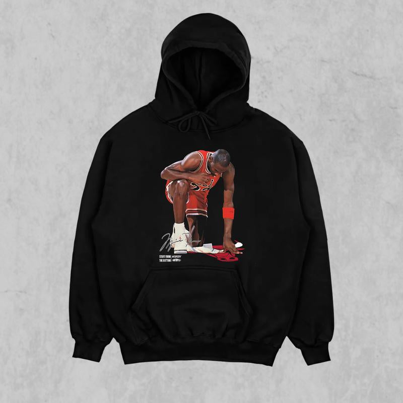 MICHAEL JORDAN TEE, Basketball Shirt, Graphic Basketball Tee, Vintage Basketball Shirt, Basketball Merch, Sports Tee