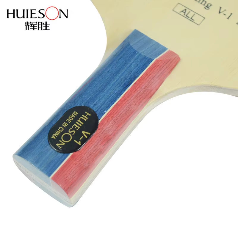 Huieson Professional 5Ply Polar Wood Table Tennis Blade Entry Level Table Tennis Racket Blade for Children Table Tennis Training