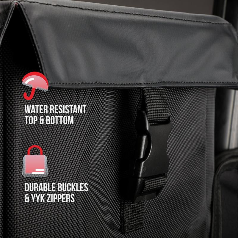 Velotee 2.0 Baseball & Softball Bat Bag with Batting Tee