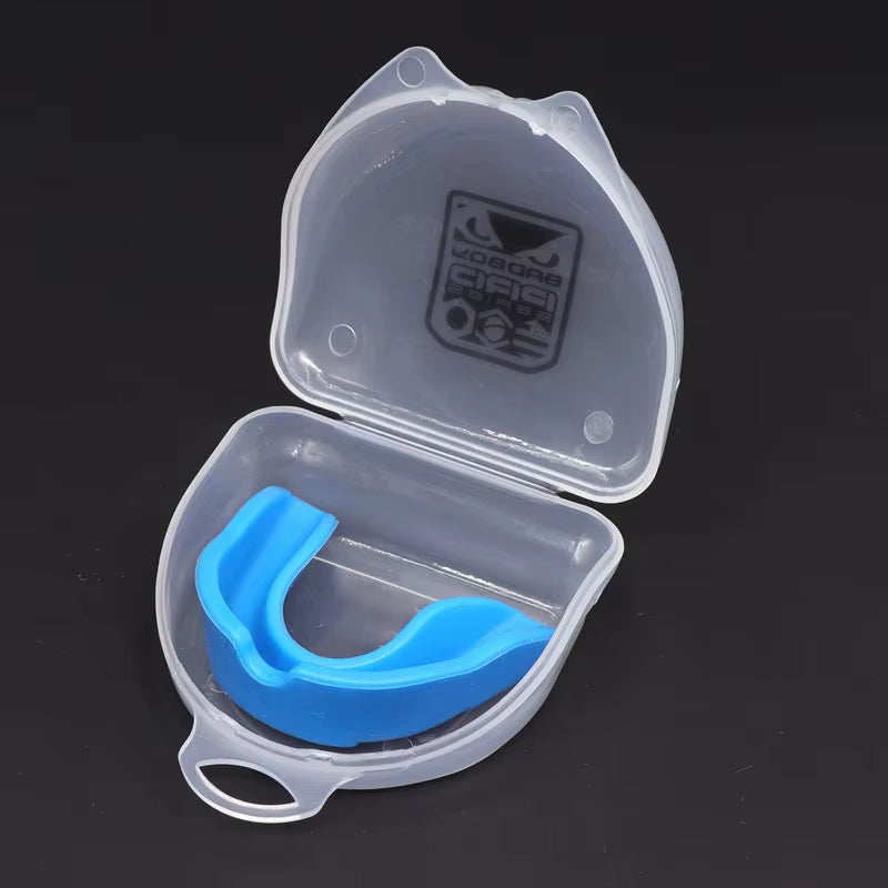 1 Pcs Tooth Guard Silicone Protector Night Mouth Tray for Bruxism Grinding Whitening Boxing Protection Free Shaping