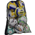 Large Mesh Sports Bag with Shoulder Straps, Drawstring Bag for Storing Basketball, Volleyball, Baseball, and Swimming Equipment