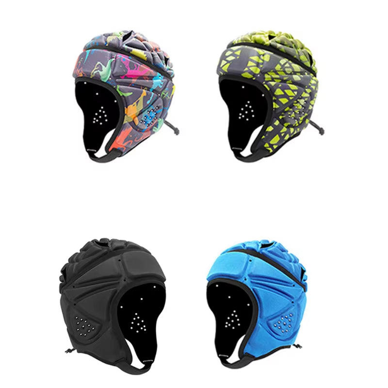 Rugby Headguard，Rugby Helmet, Rugby Headgear Protector Soft Protective Helmet Reduce Impact Kids Youth Soccer Cap for He