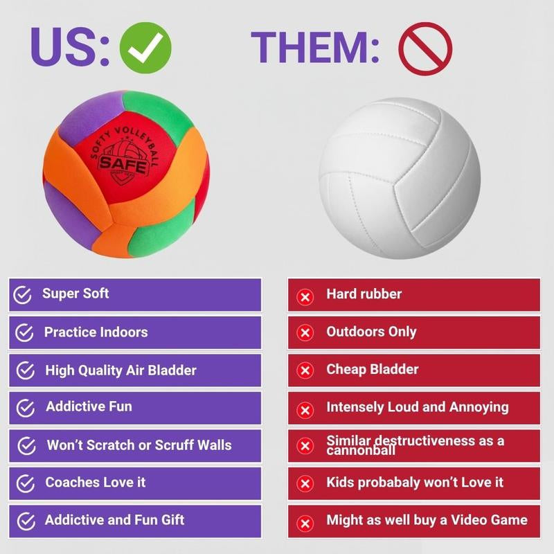 Softy Volleyball - Super Soft Indoor Volleyball