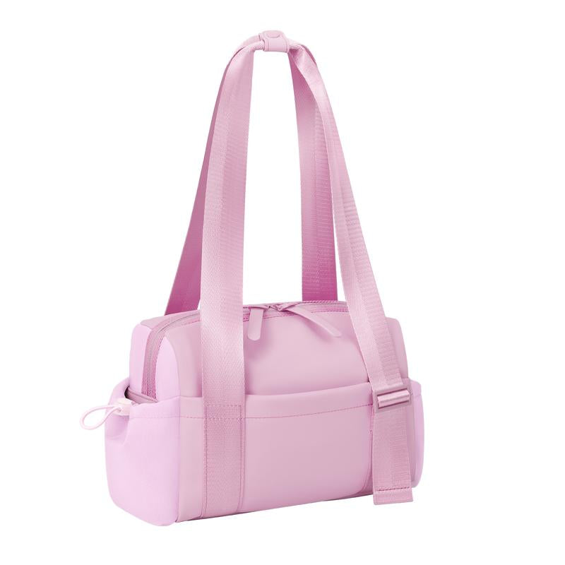 Mini Gym Bag for Women Girls Small Shoulder Bag with Wet Compartment Waterproof Travel Duffle Bag Cute Workout Sport Bag