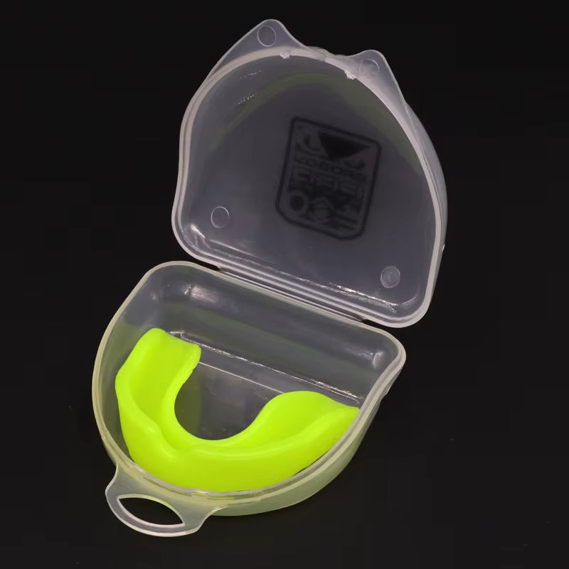 1 Pcs Tooth Guard Silicone Protector Night Mouth Tray for Bruxism Grinding Whitening Boxing Protection Free Shaping