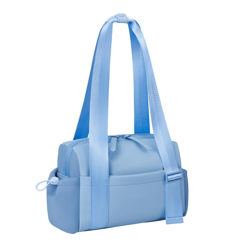 Mini Gym Bag for Women Girls Small Shoulder Bag with Wet Compartment Waterproof Travel Duffle Bag Cute Workout Sport Bag
