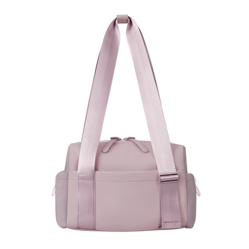 Mini Gym Bag for Women Girls Small Shoulder Bag with Wet Compartment Waterproof Travel Duffle Bag Cute Workout Sport Bag