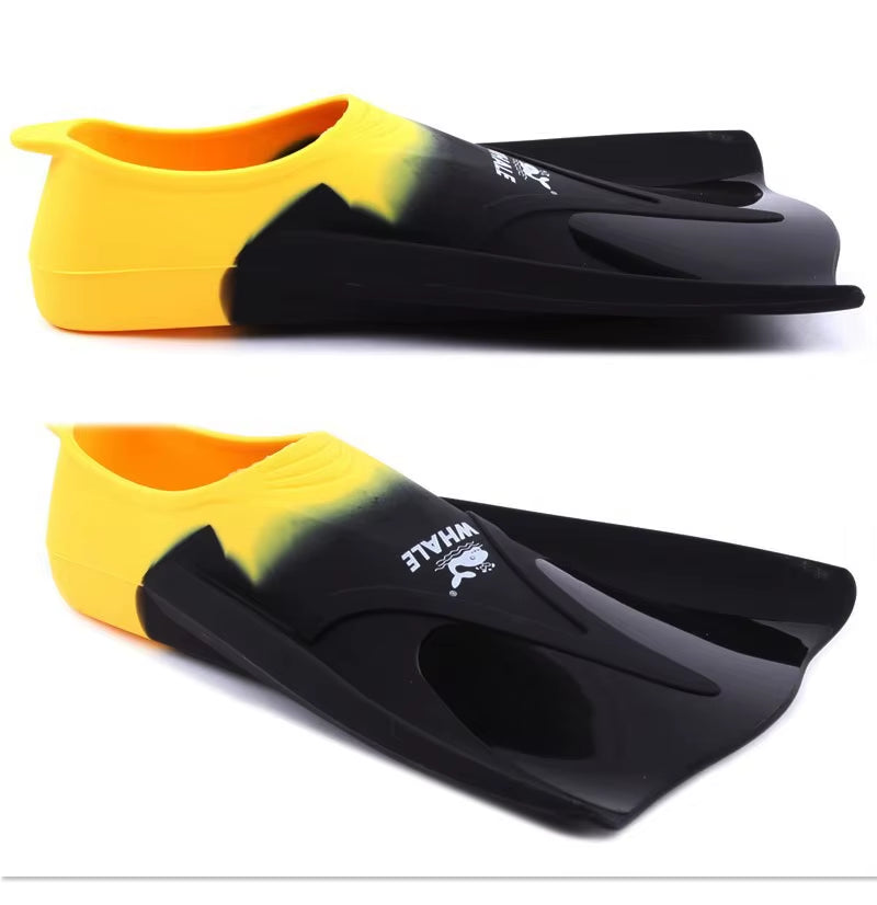 Professional Snorkeling Foot Diving Fins Adjustable Adult Kids Swimming Comfort Fins Flippers Swimming Equipment Silicone Boots