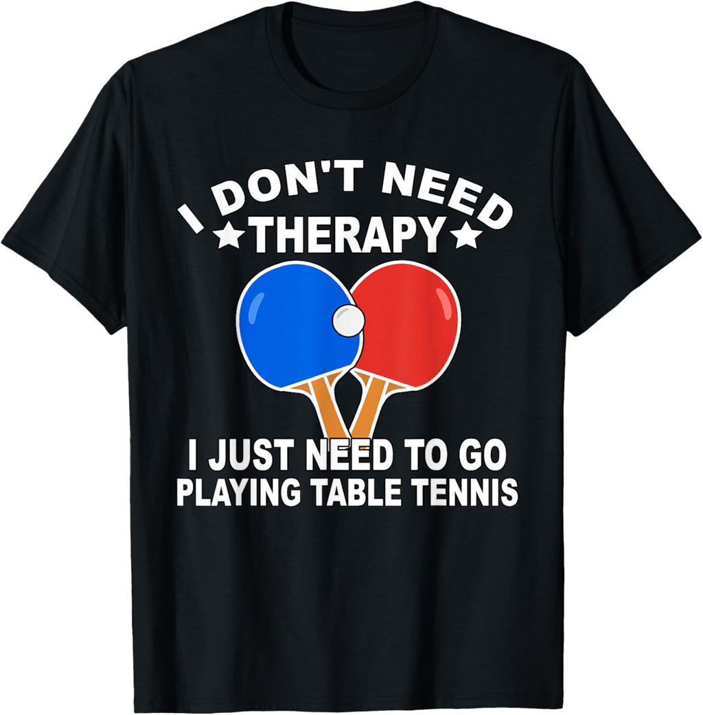 Table Tennis Player Ping Pong Table Tennis T-Shirt
