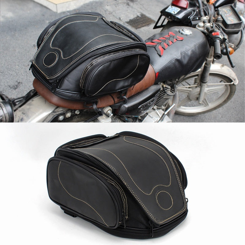 Shop helmet bag, motorcycle helmet bag, helmet tail bag, helmet storage bag for vintage motorcycle and American motorcycle. Waterproof motorcycle gear at sale price.