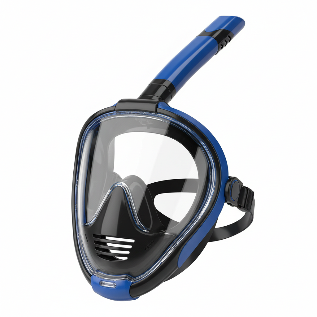 Professional Snorkeling Diving Mask Underwater Scuba Full Face Snorkel Mask anti Fog Goggles for Adult Swimming Equipment